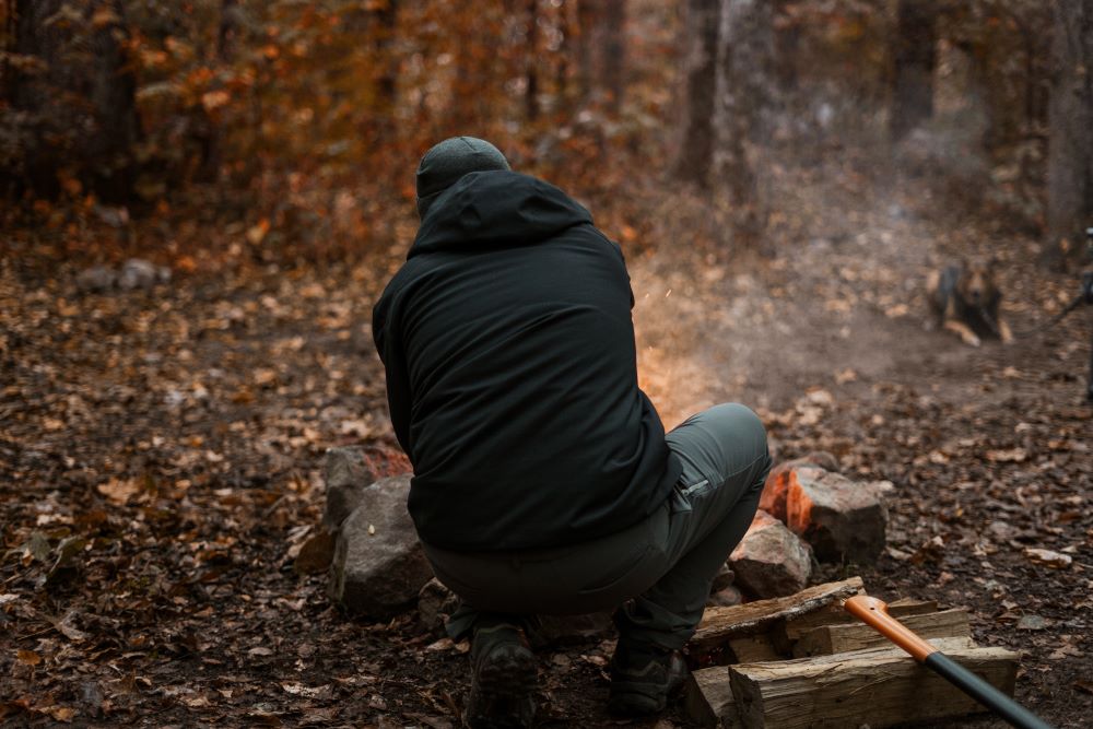 A Fireproof, Tear-Proof, Wind & Waterproof Puffy Jacket by TEREN —  Kickstarter