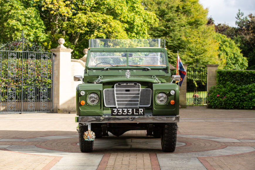 Triplex Rover 1978 1978 Land Rover Series III 'Royal Review' | The Coolector
