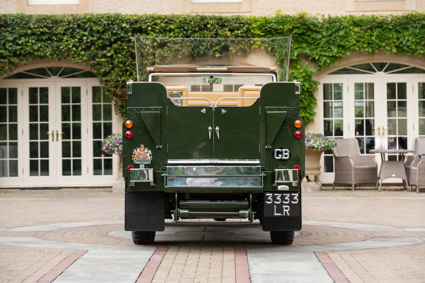 1978 Land Rover Series III 'Royal Review' | The Coolector